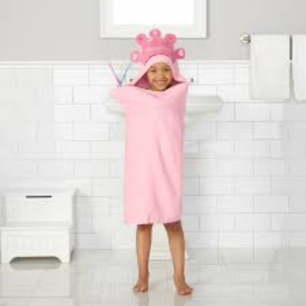 Princess jumping beans hooded bath wrap - Picture 2 of 4